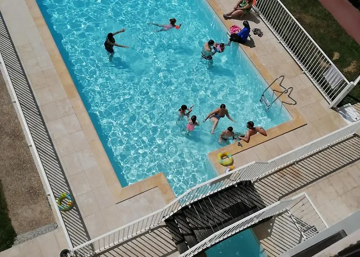 4 Personnes Piscine Balcon Parc Lejlighed *